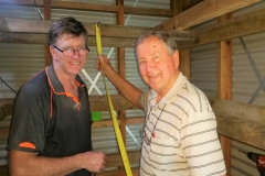 Ian-Graham-measuring-up-for-the-storeroom-shelves