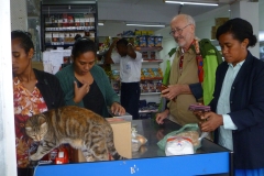 Shopping Korovea on way to Nausori village
